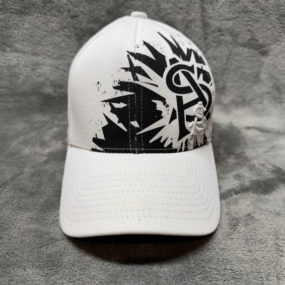 Vintage ASU Eclipse Zephyr‎ Hat Size M/L White Sun Devils Arizona State NCAA - Picture 1 of 12